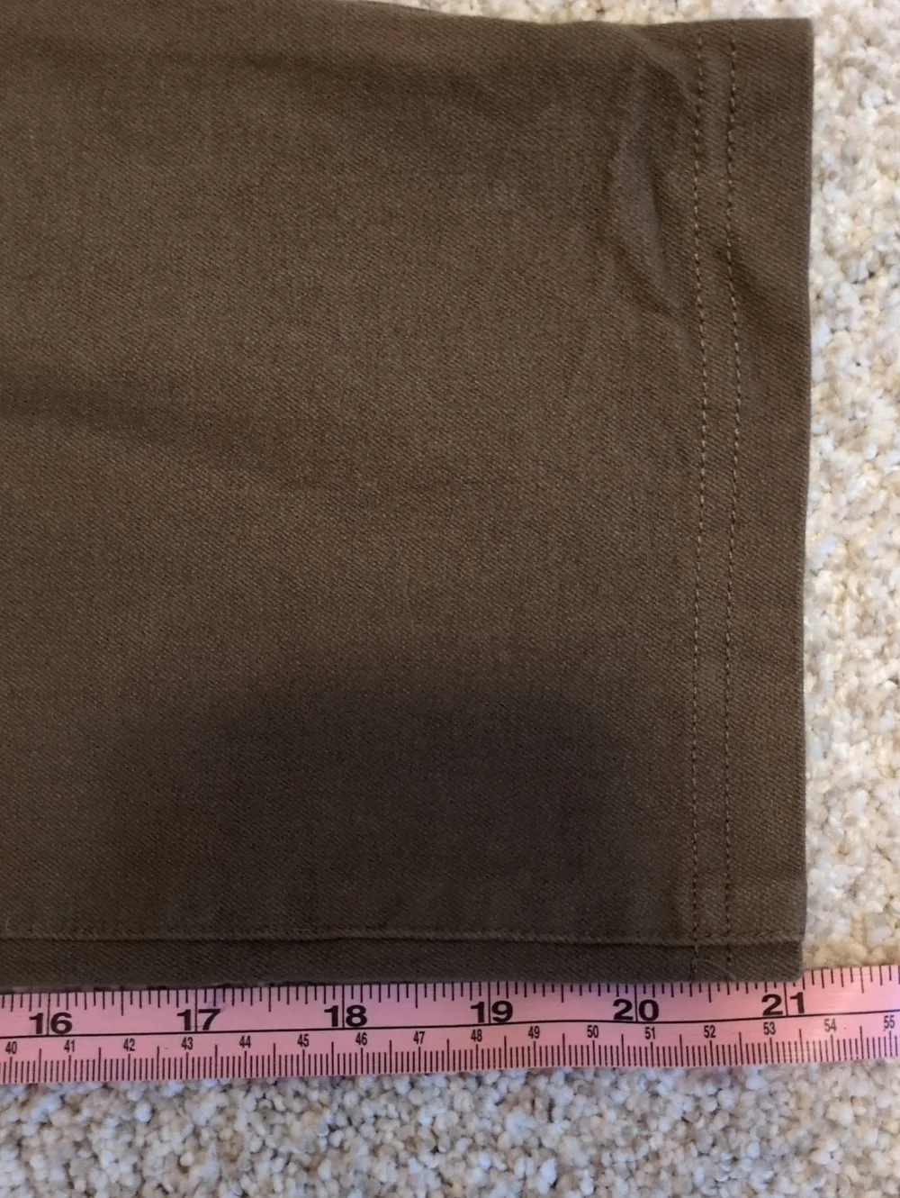 Chico's Brown Jeans Women's Cropped Sz 1 Chico Sizing= 8